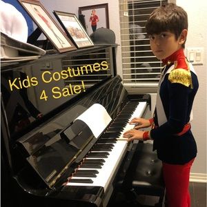 Costumes for kids including dance recital, Nutcracker Ballet, and Halloween!